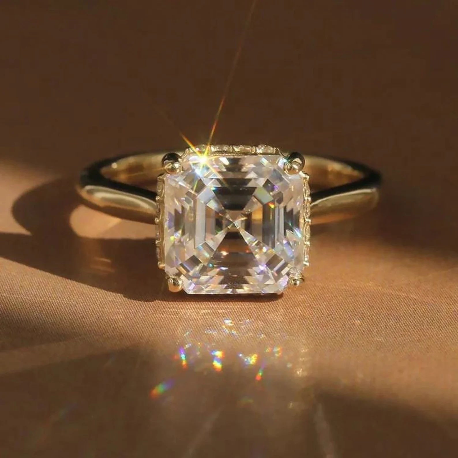 Translation missing: en.Asscher Cut Rings: Asscher Cut Rings