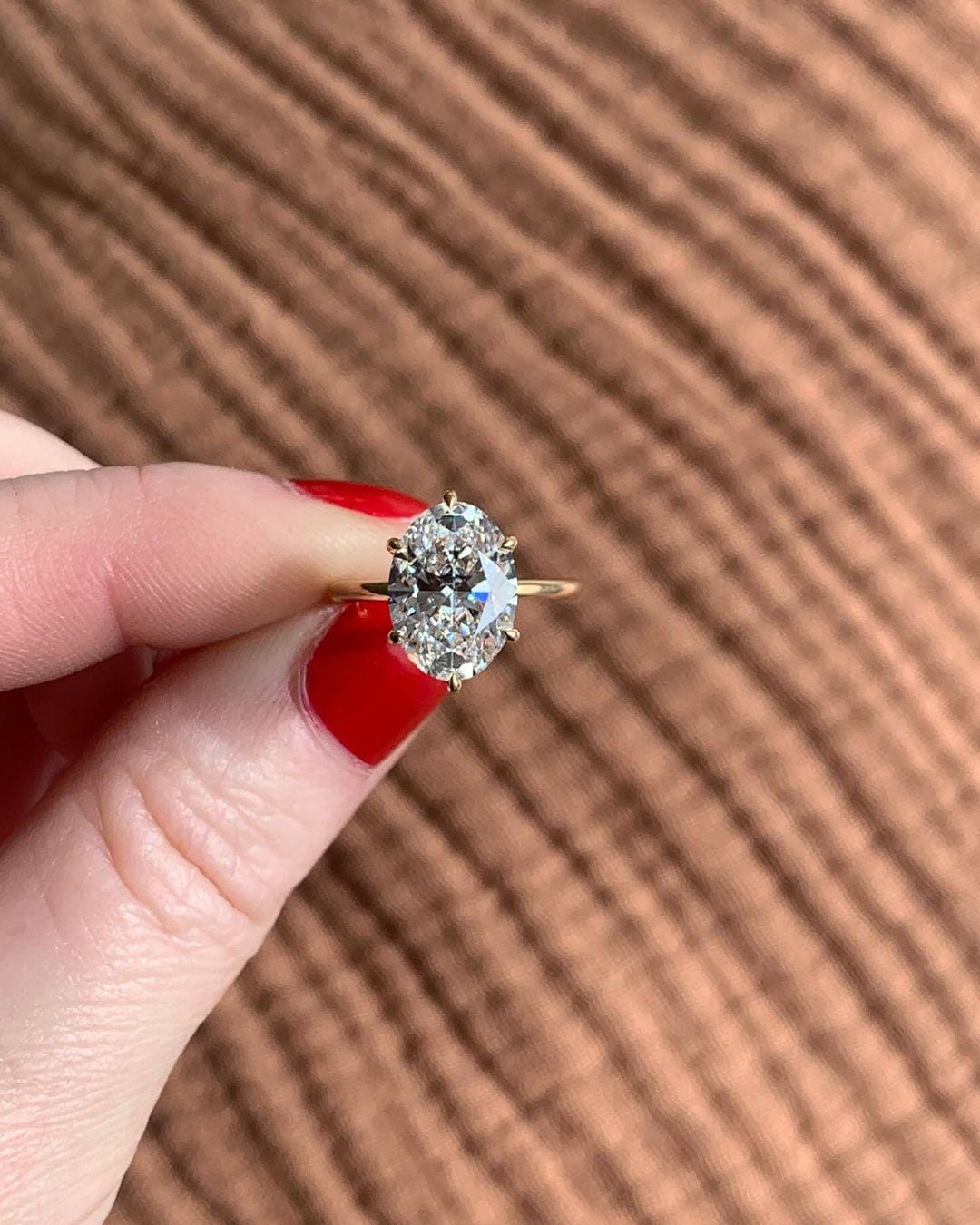 3 Ct Oval Cut Moissanite Engagement Ring, Oval Cut Ring, Elongated Oval, Moissanite Engagement Ring, Ice Crushed Oval